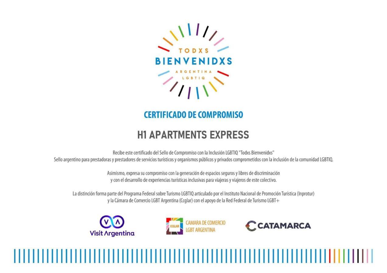 H1 Apartments Hotel 卡塔马卡 外观 照片